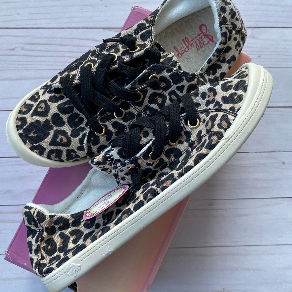 Jelly pop Dallas-women’s leopard print sneakers